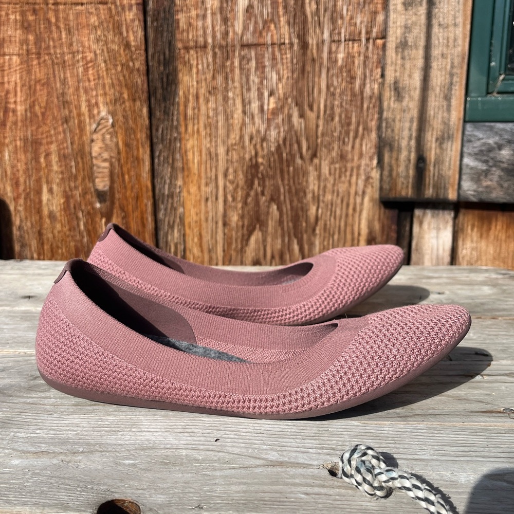 Allbirds Tree Breezer Flats – Mauve Pink | New, Never Worn, Size W9 - Picture 5 of 14
